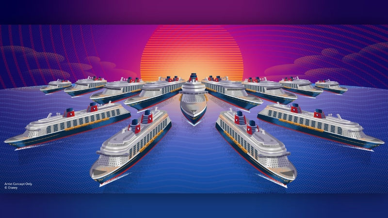 Expansão da Frota: Disney Cruise Line anuncia quatro novos navios até 2031