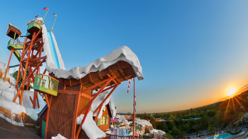 Como é o Blizzard Beach, parque aquático da Disney