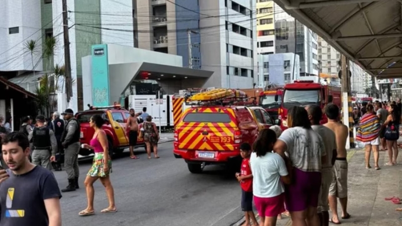 Tragédia em Hotel de Maceió: Incêndio no Bairro Pajuçara deixa vítima fatal