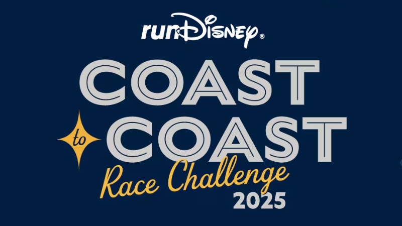 Desafio Coast to Coast Corrida Disney 2025: A Medalha dos verdadeiros corredores Disney!