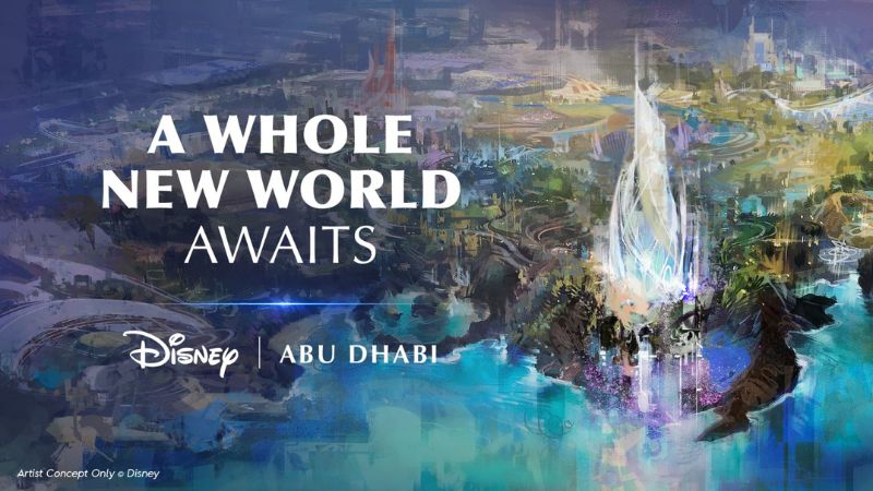 Disney anuncia parque temático e resort em Abu Dhabi