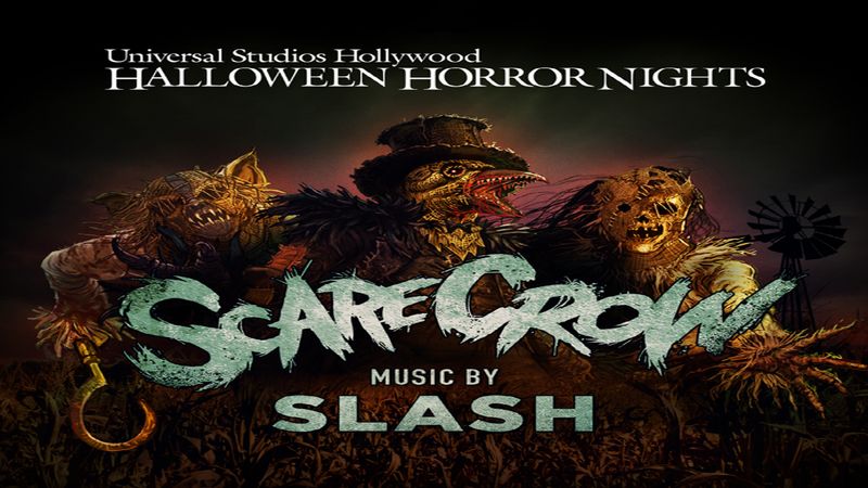 Slash invade o Halloween Horror Nights com nova trilha sonora, bar sombrio e casa de terror rural