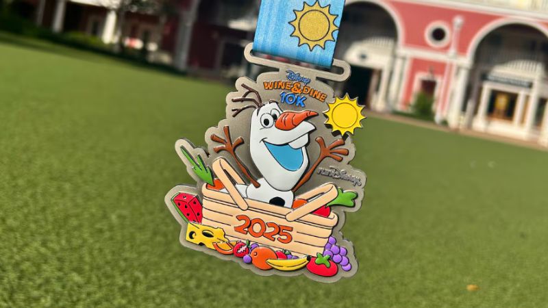 Confira as Medalhas Disney Wine & Dine Half Marathon Weekend 2025