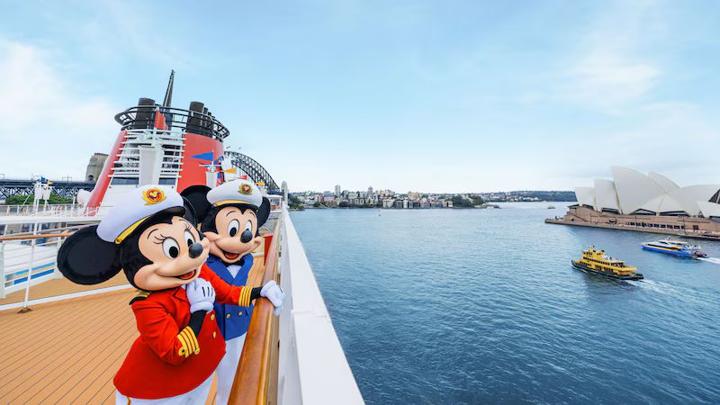 Disney anuncia últimos cruzeiros na Austrália e Nova Zelândia