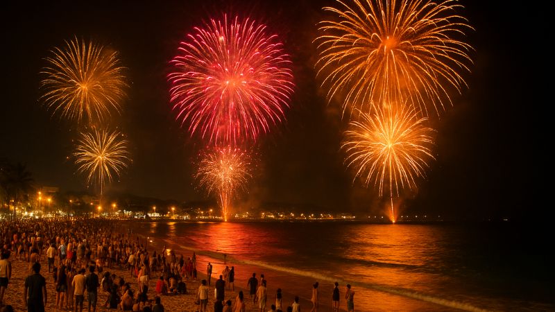 Réveillon Cabo Frio 2026: uma virada inesquecível à beira-mar