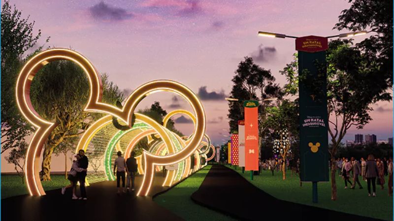 Natal da Disney 2025 em Curitiba: conheça o megaevento natalino